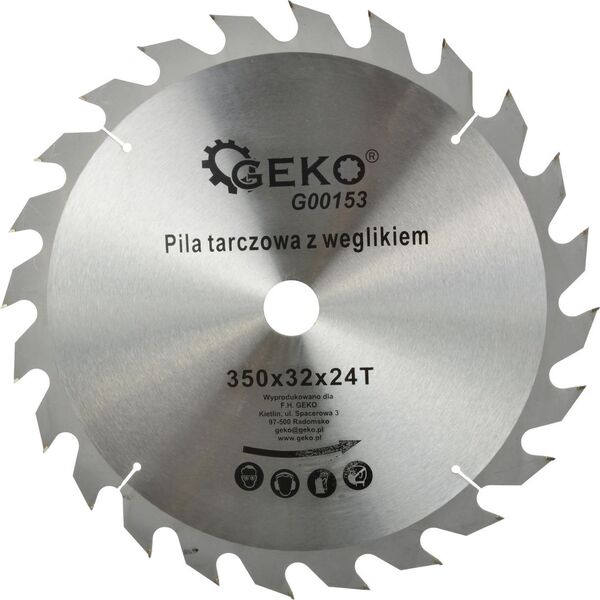 Geko tarcza do drewna 350x32x24T (G00153)