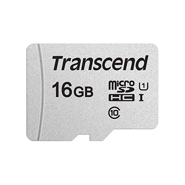 Karta Transcend 300S MicroSDHC 16 GB Class 10 UHS-I/U1 V30 (TS16GUSD300S)
