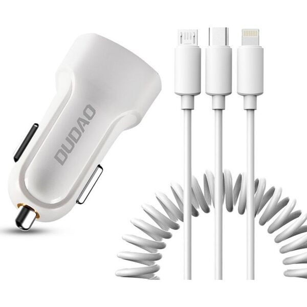 Ładowarka Dudao R7 2x USB-A 2.4 A  (52186)