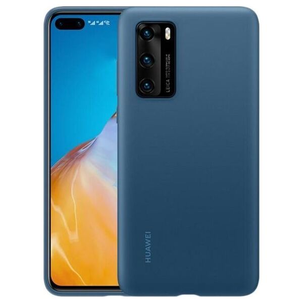 Huawei Huawei Silicone Case P40 niebieski /blue 51993721