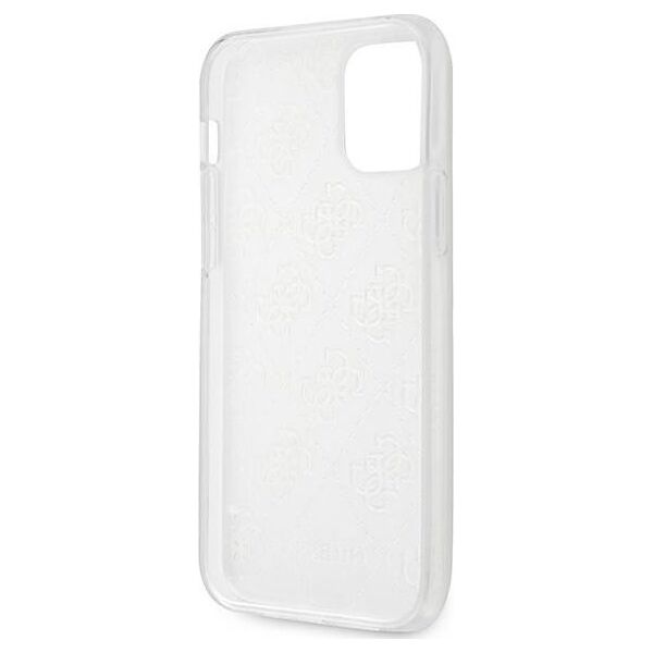Guess Guess GUHCP12M3D4GTR iPhone 12/12 Pro 6,1 transparent hardcase 4G 3D Pattern Collection