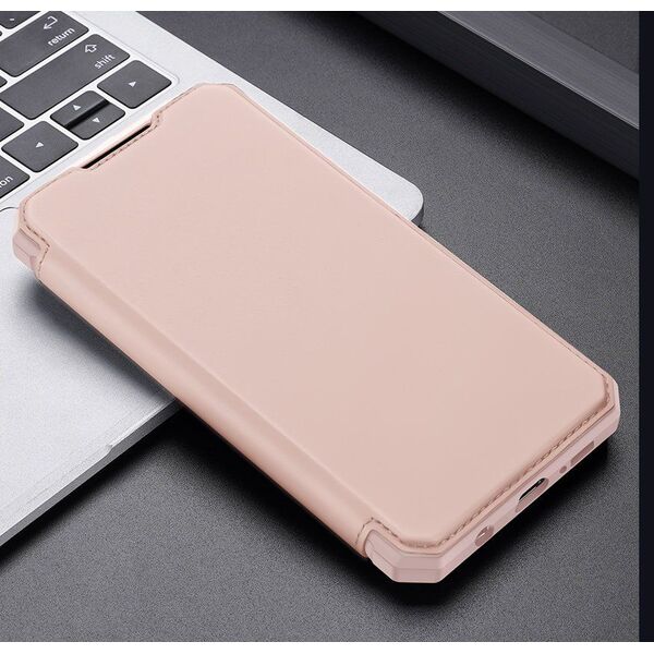 Dux Ducis DUX DUCIS Skin X kabura etui pokrowiec z klapką Samsung Galaxy A42 5G różowy