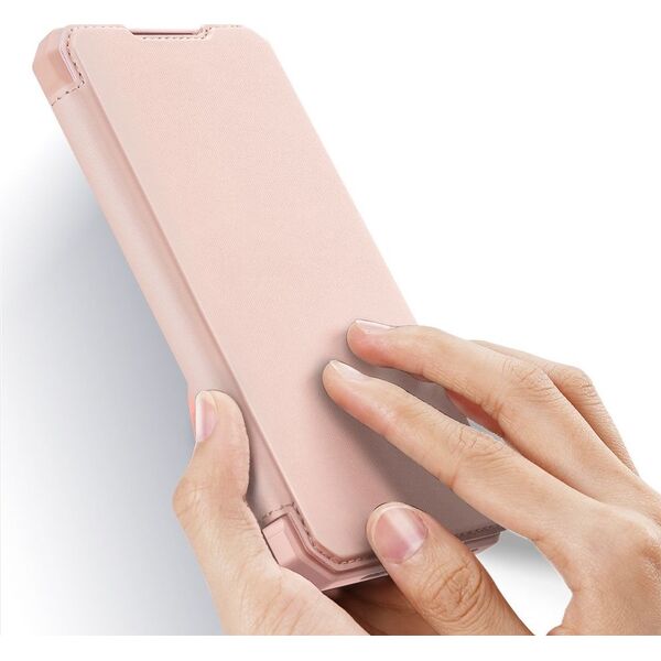 Dux Ducis DUX DUCIS Skin X kabura etui pokrowiec z klapką Samsung Galaxy A42 5G różowy