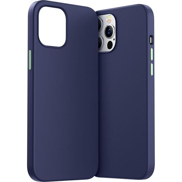 Joyroom Joyroom Color Series ochronne etui do iPhone 12 Pro Max niebieski (JR-BP800)