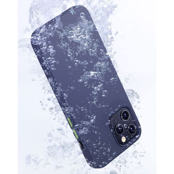 Joyroom Joyroom Color Series ochronne etui do iPhone 12 Pro Max czarny (JR-BP800)