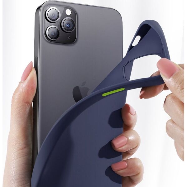 Joyroom Joyroom Color Series ochronne etui do iPhone 12 Pro Max zielony (JR-BP800)