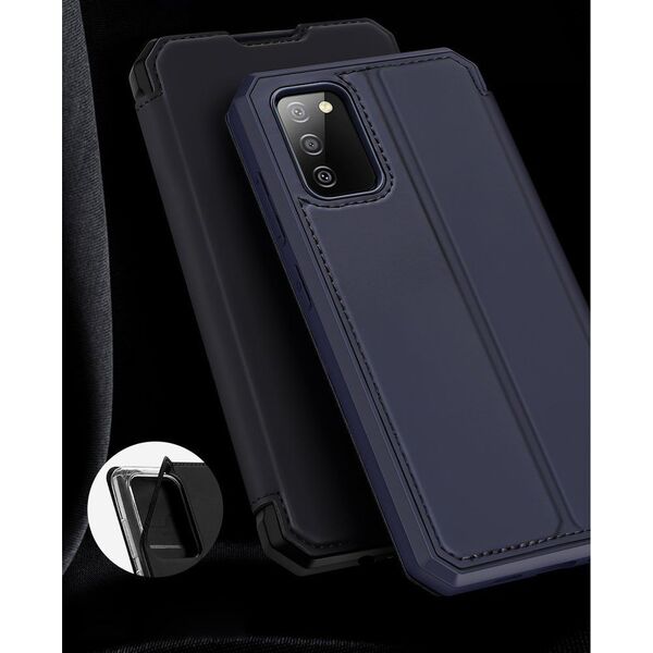 Hurtel DUX DUCIS Skin X kabura etui pokrowiec z klapką Samsung Galaxy A02s EU różowy