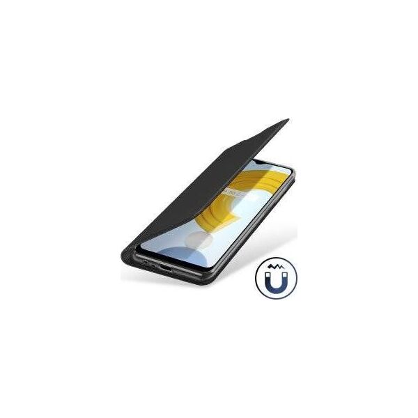 Dux Ducis Dux Ducis Skin Pro kabura etui pokrowiec z klapką Realme C21 czarny
