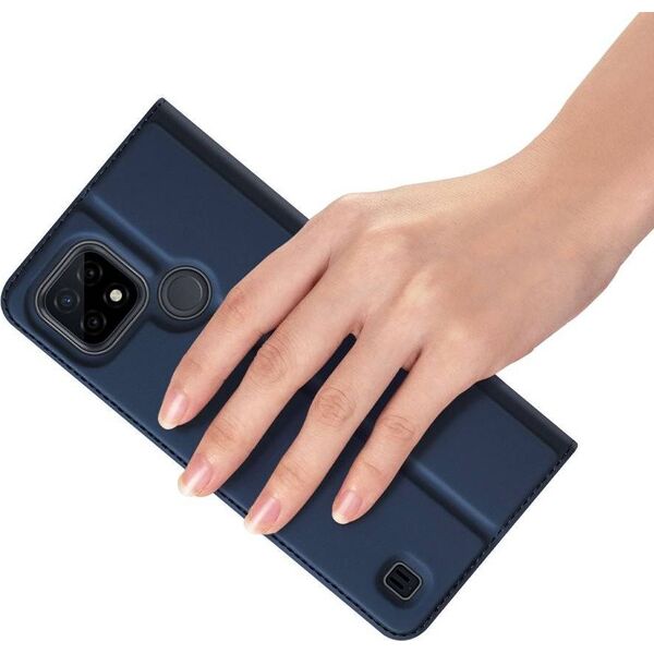 Dux Ducis Dux Ducis Skin Pro kabura etui pokrowiec z klapką Realme C21 czarny