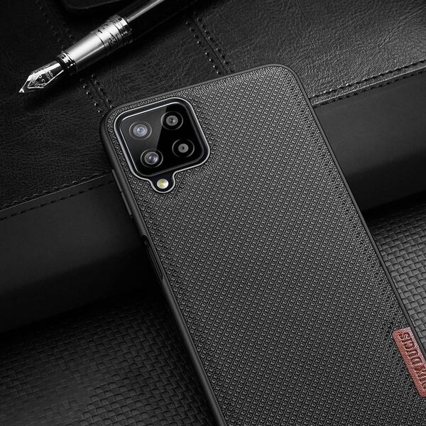 Dux Ducis Dux Ducis Fino etui pokrowiec pokryty nylonowym materiałem Samsung Galaxy A22 4G czarny