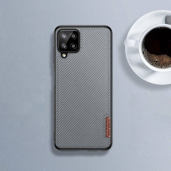 Dux Ducis Dux Ducis Fino etui pokrowiec pokryty nylonowym materiałem Samsung Galaxy A22 4G niebieski