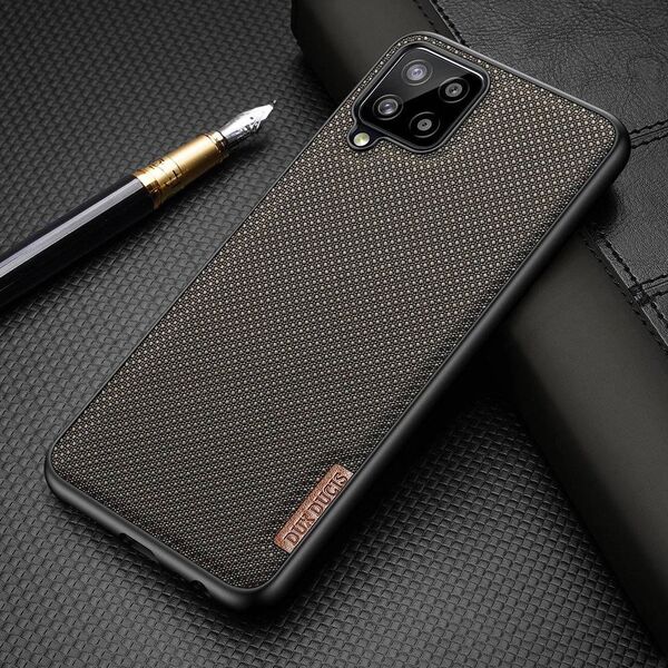 Dux Ducis Dux Ducis Fino etui pokrowiec pokryty nylonowym materiałem Samsung Galaxy A22 4G niebieski