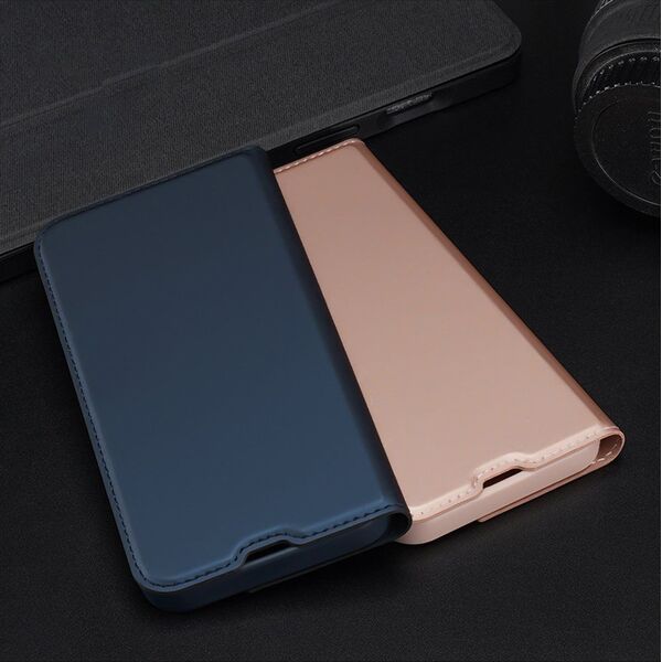 Dux Ducis Dux Ducis Skin Pro kabura etui pokrowiec z klapką iPhone 13 Pro złoty