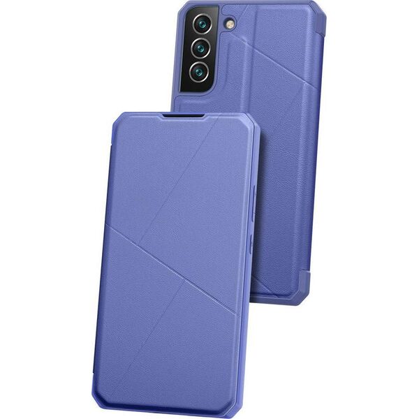 Dux Ducis DUX DUCIS Skin X kabura etui pokrowiec z klapką Samsung Galaxy S22+ (S22 Plus) niebieski