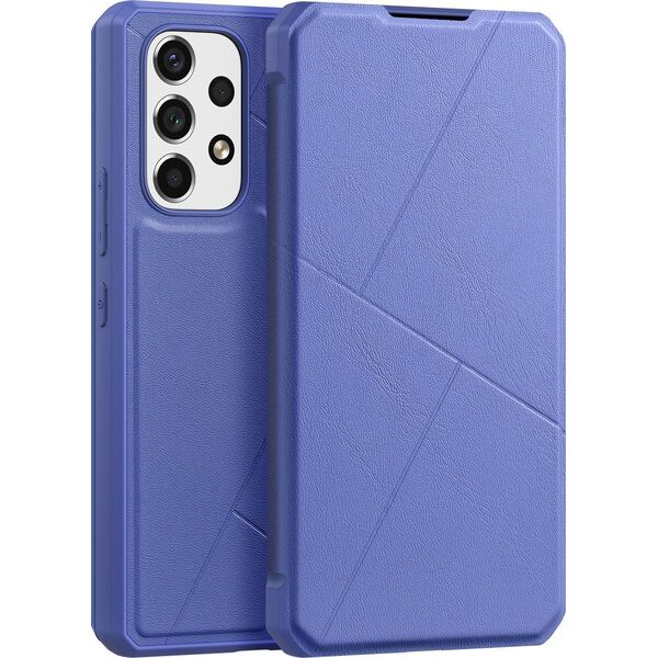 Dux Ducis DUX DUCIS Skin X kabura etui pokrowiec z klapką Samsung Galaxy A73 niebieski