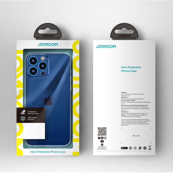 Joyroom Joyroom New T Case Etui Pokrowiec Do Iphone 13 Pro Żelowa Obudowa Przezroczysty (Jr-Bp943 Transparent)
