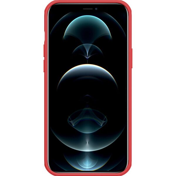 Nillkin Nillkin Super Frosted Shield Pro Wytrzymałe Etui Pokrowiec Iphone 13 Pro Max Czerwony