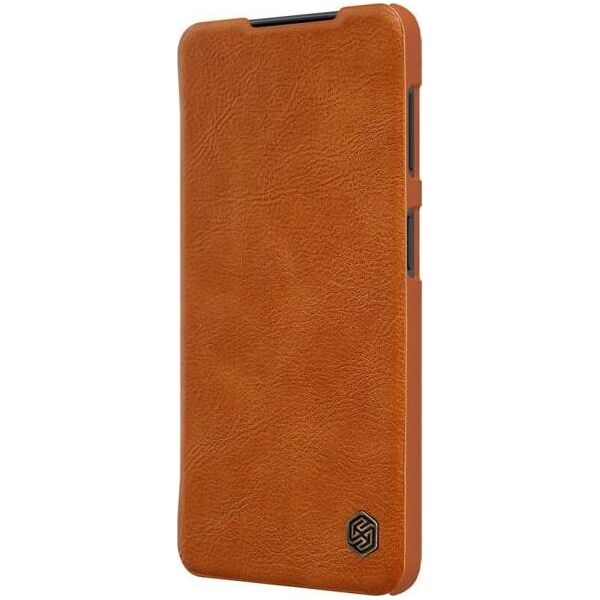 Nillkin NILLKIN QIN BOOK SKÓRZANE ETUI SAMSUNG GALAXY A22 4G BRĄZOWY standard
