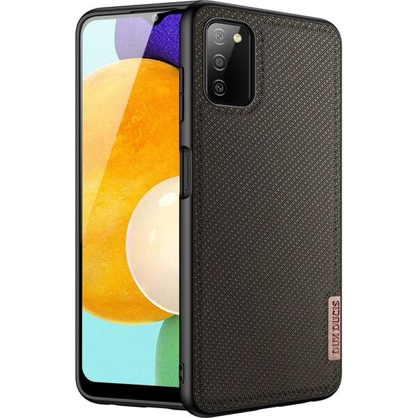 Dux Ducis Dux Ducis Fino etui pokrowiec pokryty nylonowym materiałem Samsung Galaxy A03s zielony