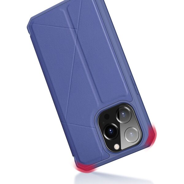 Dux Ducis DUX DUCIS Skin X kabura etui pokrowiec z klapką iPhone 13 Pro niebieski