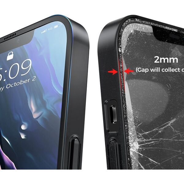 Joyroom Joyroom 360 Full Case etui pokrowiec do iPhone 13 Pro Max obudowa na tył i przód + szkło hartowane niebieski (JR-BP928 blue)