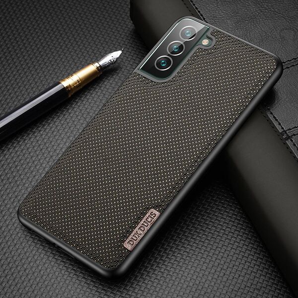 Dux Ducis Dux Ducis Fino etui pokrowiec pokryty nylonowym materiałem Samsung Galaxy S22+ (S22 Plus) niebieski