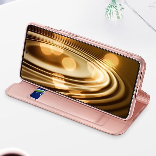 Dux Ducis Dux Ducis Skin Pro kabura etui pokrowiec z klapką Samsung Galaxy S22+ (S22 Plus) złoty