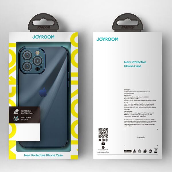 Joyroom Joyroom Chery Mirror Case etui pokrowiec do iPhone 13 Pro obudowa z metaliczną ramką srebrny (JR-BP908 silver)