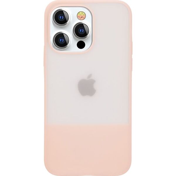 Kingxbar Kingxbar Plain Series etui pokrowiec do iPhone 13 silikonowa obudowa różowy