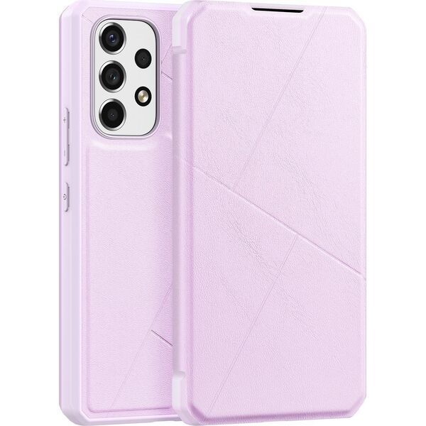 Dux Ducis DUX DUCIS Skin X kabura etui pokrowiec z klapką Samsung Galaxy A73 różowy
