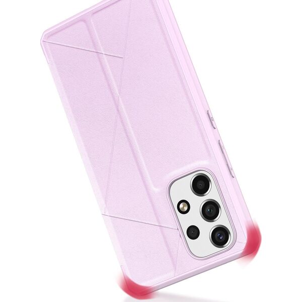 Dux Ducis DUX DUCIS Skin X kabura etui pokrowiec z klapką Samsung Galaxy A73 różowy