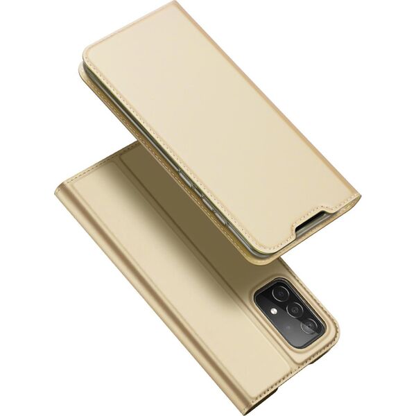 Dux Ducis Dux Ducis Skin Pro kabura etui pokrowiec z klapką Samsung Galaxy A73 złoty