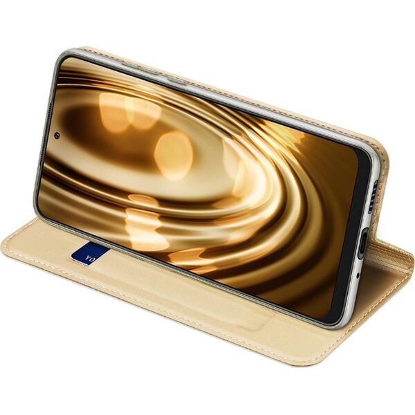 Dux Ducis Dux Ducis Skin Pro kabura etui pokrowiec z klapką Samsung Galaxy A73 złoty