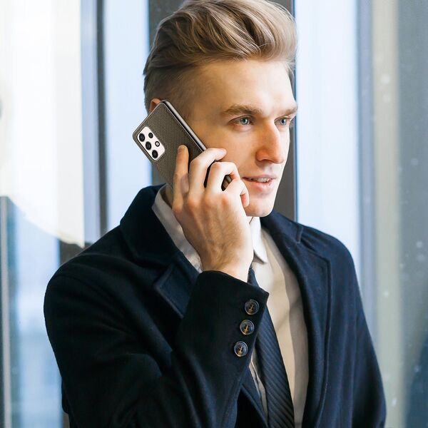 Dux Ducis Dux Ducis Fino etui pokrowiec pokryty nylonowym materiałem Samsung Galaxy A73 zielony