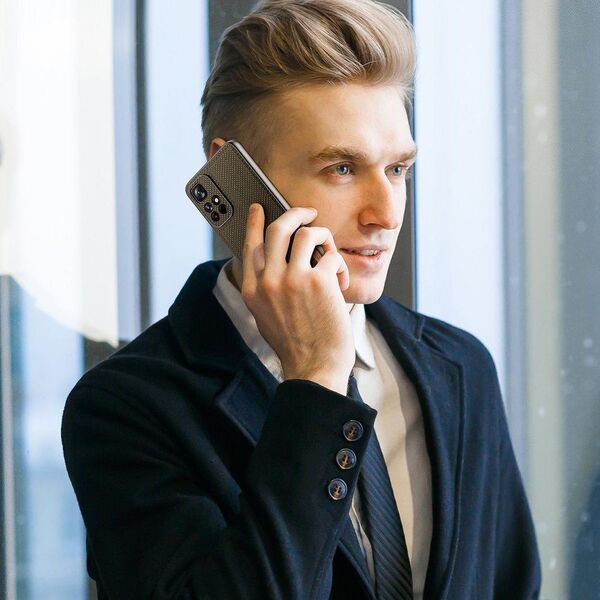 Dux Ducis Dux Ducis Fino etui pokrowiec pokryty nylonowym materiałem Poco M4 Pro 5G zielony