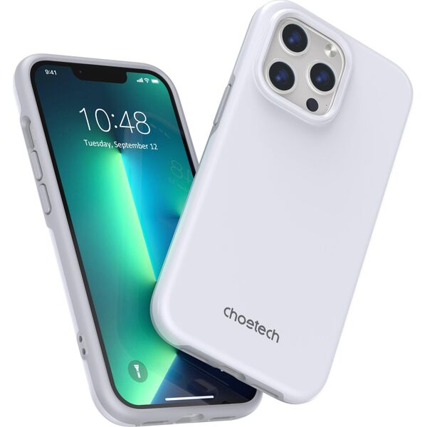 Choetech Choetech MFM Anti-drop case etui do iPhone 13 Pro biały (PC0113-MFM-WH)