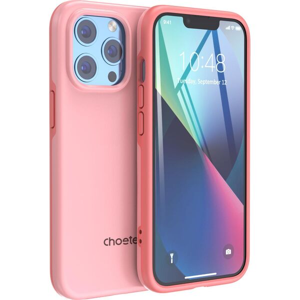 Choetech Choetech MFM Anti-drop case etui do iPhone 13 Pro Max różowy (PC0114-MFM-PK)