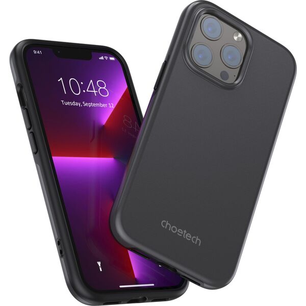 Choetech Choetech MFM Anti-drop case etui do iPhone 13 Pro czarny (PC0113-MFM-BK)