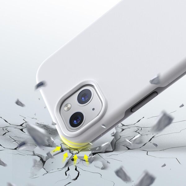 Choetech Choetech MFM Anti-drop case etui Made For MagSafe do iPhone 13 mini biały (PC0111-MFM-WH)