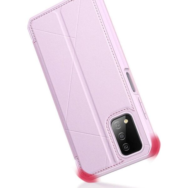 Dux Ducis DUX DUCIS Skin X kabura etui pokrowiec z klapką Samsung Galaxy A03s różowy