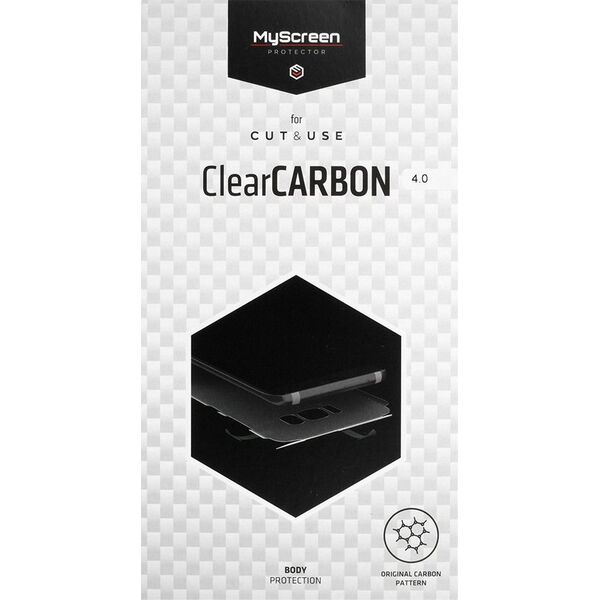 Ploter MyScreen Protector MS CUT&USE folia antiCRASH clearCARBON 4.0 13" Sprzedaż w pakiecie po 10szt cena dotyczy 1szt