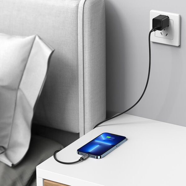 Kabel USB Baseus USB-C - Lightning 1 m Niebieski (CATS000003)