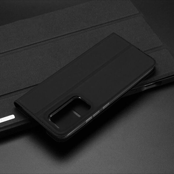 Dux Ducis Etui VIVO Y01 / Y15S z Klapką Eko Skóra Dux Ducis Skin Leather czarne