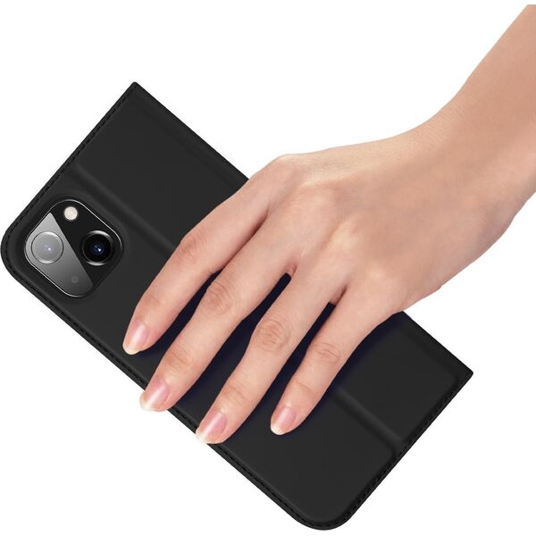 Dux Ducis Dux Ducis Skin Pro kabura etui pokrowiec z klapką iPhone 14 Max czarny