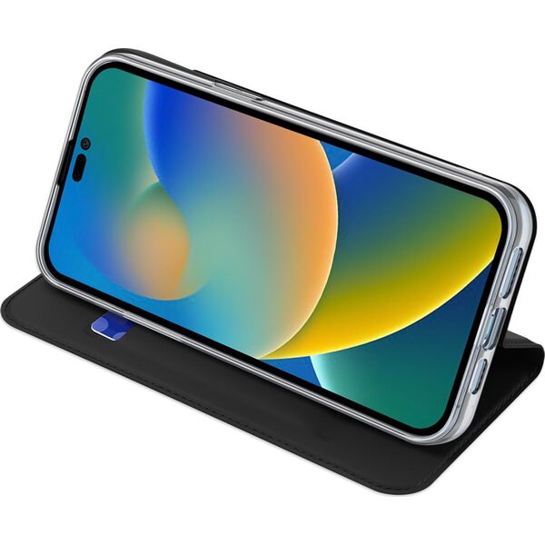 Dux Ducis Dux Ducis Skin Pro kabura etui pokrowiec z klapką iPhone 14 Pro Max czarny