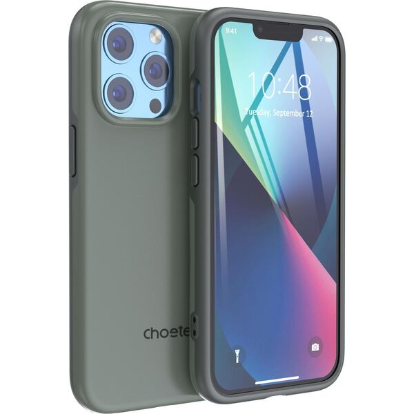 Choetech Choetech MFM Anti-drop case etui Made For MagSafe do iPhone 13 Pro zielony (PC0113-MFM-GN)