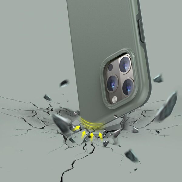 Choetech Choetech MFM Anti-drop case etui Made For MagSafe do iPhone 13 Pro zielony (PC0113-MFM-GN)