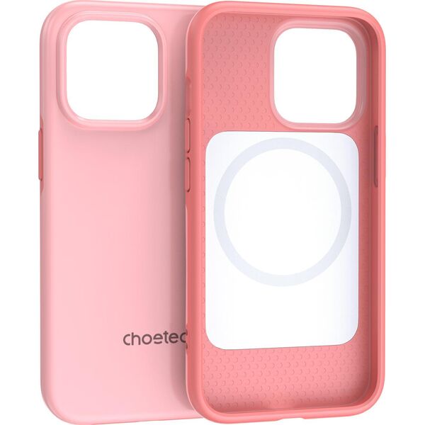 Choetech Choetech MFM Anti-drop case etui Made For MagSafe do iPhone 13 Pro różowy (PC0113-MFM-PK)