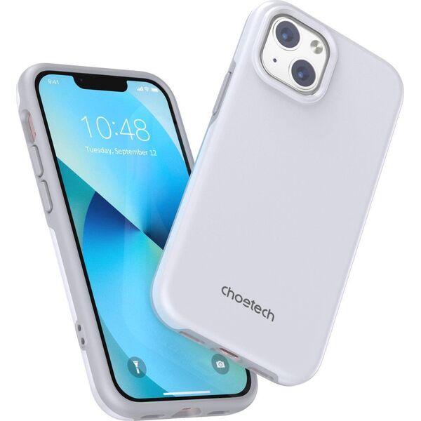 Choetech Choetech MFM Anti-drop case etui Made For MagSafe do iPhone 13 biały (PC0112-MFM-WH)
