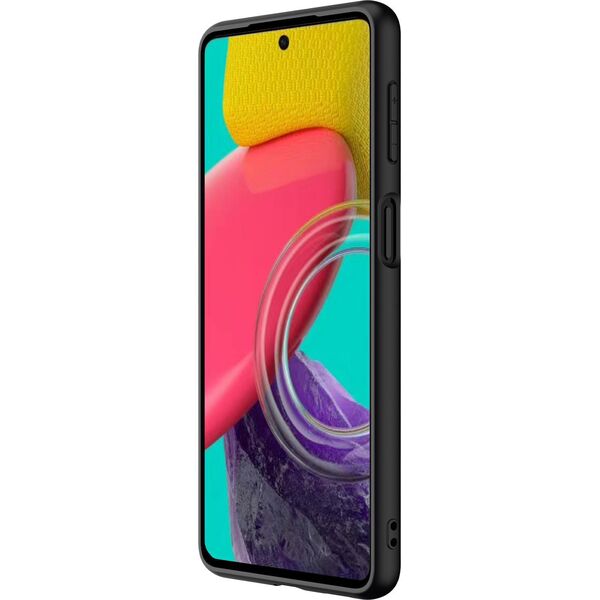 Nillkin Nillkin Textured Case wytrzymałe wzmocnione etui z żelową ramką i nylonem na tyle Samsung Galaxy M53 5G czarny